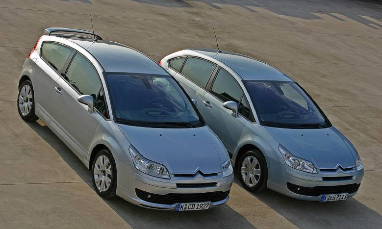 Citroën C4 - Comparaison versions berline et coupé